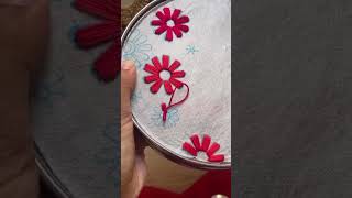 Day 67 ❤️Embroidery on chhanni❤️karva chauth special chhani❤️👍🏻 viralkarvachauthartembroidery [upl. by Doowyah]