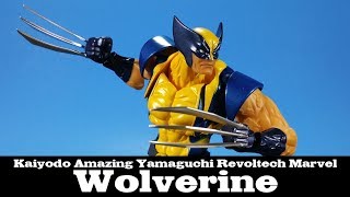 Amazing Yamaguchi Wolverine Kaiyodo Revoltech Marvel [upl. by Reinert]