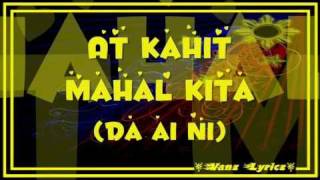 Pangarap Lang Kita  Lyrics  Parokya Ni Edgar ft Happee Sy [upl. by Ackler]