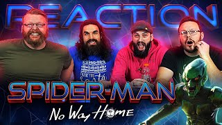 SPIDERMAN NO WAY HOME  Official Trailer REACTION [upl. by Zingg]