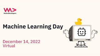 WeAreDevelopers LIVE  Machine Learning Day [upl. by Eah]