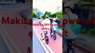 Makita 18Vpowered ebike conversion kit makita ebike [upl. by Aihk124]