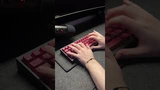 Tofu60 20  Gateron Oil King V2 Sound Test tofu60 gateron keyboard soundtest asmr [upl. by Elkin]