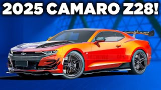 All NEW 2025 Chevrolet Camaro Z28 SHOCKS the Entire Industry [upl. by Lady]