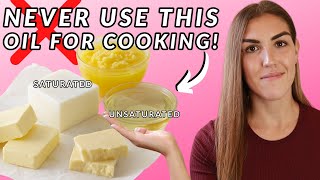 Saturated vs Unsaturated Fats BEST Oil For Cooking Healthy [upl. by Danaher]