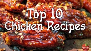 TOP 10 Best Chicken Recipes by AlmazanKitchen [upl. by Negiam]