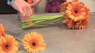 How To Arrange Daisies In A Bouquet [upl. by Aivuy]