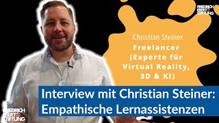 Empathische Lernassistenzen für alle  Interview mit Christian Steiner [upl. by Hallsy188]