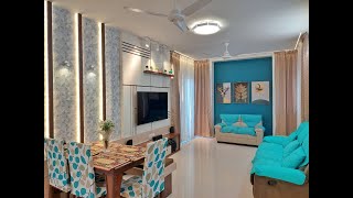 Rohan Abhilasha Wagholi Interior Design  Living room and Kitchen Renovation  Budget Friendly [upl. by Tonneson]