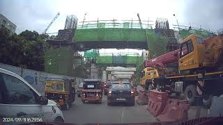 Pune Metro Line 3 Shivajinagar area update  11Sep [upl. by Boles375]