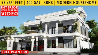 1350 sqft Compact Row House in Ahmedabad by Studio Saransh Home Tour [upl. by Kuska]