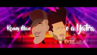 Ni Gucci Ni Prada Remix  Kenny Man Sebastian Yatra Lyric Video [upl. by Hearsh]