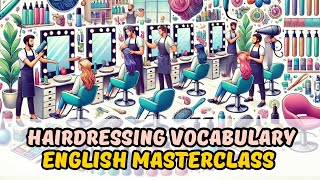 Hairdressing English  Hair Salon  Hairdressers  English Lesson Beginners [upl. by Vaughan]