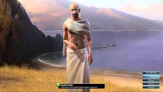 Civilization V OST  Gandhi Peace Theme  Raga Asa [upl. by Petunia]