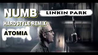 LINKIN PARK  NUMB REMIX  DJ ATOMIA  HARDSTYLE REMIX  SUB VIDEO EDIT [upl. by Lissak]