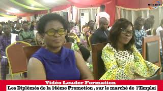 Les diplômés de la 14ème Promotion de Vidéo Leader Formation sur le marché de lemploi [upl. by Ahsimrac]