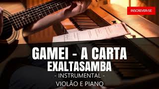 GAMEI I A CARTA  EXALTASAMBA PLAYBACK PAGODE INSTRUMENTAL [upl. by Patten]