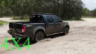 Difference between 4X2 versus 4X4 Nissan Frontier PRO4X Off Road [upl. by Neerahs]