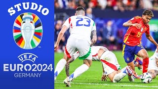 Hiszpania 10 Włochy  Dania 11 Anglia  Słowenia 11 Serbia  Studio Euro 2024 7 [upl. by Tilney]