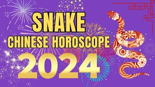 Snake Chinese Horoscope 2024 Predictions  Ziggy Natural [upl. by Nibot]