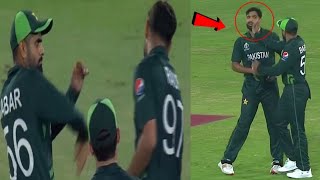 babar azam slapped haris rauf  babar azam vs haris rauf [upl. by Atsillak]