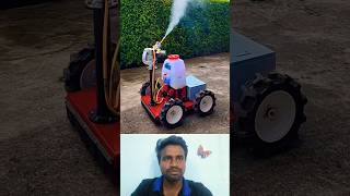 🤔ரிமோட் கண்ட்ரோல் ஸ்பிரேயர் ⁉️  Remote Control Sprayer💯🔥 trending tractor shorts [upl. by Ativahs]