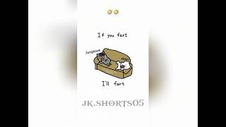 If you fart Ill fart too 🤣🤣  shorts bts btsedits trending fyp ©to real owner [upl. by Goldia]