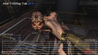 Doom 3 BFG Edition Asus T100Bay Trail FrameRate Tests [upl. by Marcus]