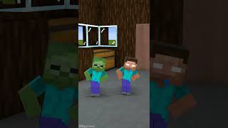 PoiPoiPoiPoiPoiPoiPoPi with baby Zombie and baby Herobrine 👍 [upl. by Adest]