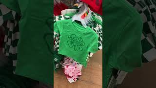 🍀Walmart Baby amp Toddler St Patrick’s Day clothes‼️shorts [upl. by Pandora681]