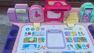 Review VTech Touch and Learn Activity Desk Deluxe [upl. by Ynot]