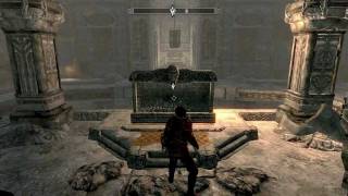 Skyrim how to duplicate the writing on calcelmos stone [upl. by Eirelav]