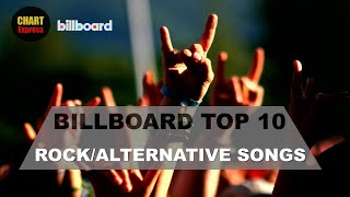 Billboard Top 10 RockAlternative Songs USA  July 06 2024  ChartExpress [upl. by Dodds]