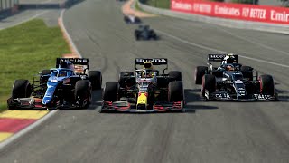 Can The Ai Go 3 Wide Through Eau Rouge [upl. by Kyriako]