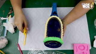 TUTORIAL  49 Proyecto botella nacimiento [upl. by Annoerb]