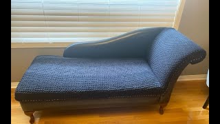 Crochet Chaise Lounge Cover Pattern [upl. by Norse490]