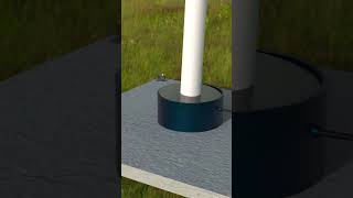 bladeless Wind turbine  full video 👆 [upl. by Adnirol]