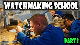 Watchmaking School Visit in Le Locle Switzerland Part 2 – KHWCC [upl. by Cassidy332]