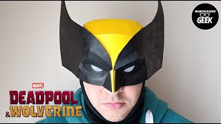 Cómo hacer la Máscara o el Casco de Wolverine DIY  Manualidad de Deadpool amp Wolverine  Xmen [upl. by Orecul969]