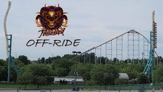 Possessed OffRide Footage w Holding Brake Dorney Park Intamin Impulse Coaster  NonCopyright [upl. by Iams]