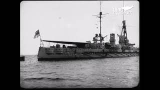 Last images of the SMS Blücher 1915 speed corrected [upl. by Hgielah]