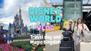 WALT DISNEY WORLD 2024 ✨ Travel day Magic Kingdom amp Crystal Palace [upl. by Etnod859]