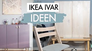 IKEA HAUL amp WOHNUNGSUPDATE KÜCHENSCHRANK DIY IVAR  EILEENA LEY [upl. by Sylado676]