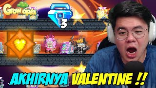 AKHIRNYA VALENTINE  WAKTUNYA KITA ALL IN SEMESTA  GACHA PART 1  Growtopia Indonesia [upl. by Anitsrhc]