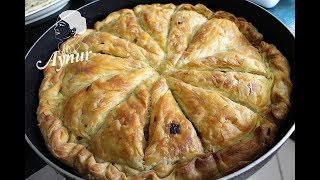 Börek Rezept mit Porree und Hackfleisch Füllung I Pırasalı Arnavut Böreği tarifi [upl. by Ongun847]