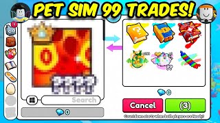 Pet Simulator 99 Trading is BROKEN roblox [upl. by Marci]