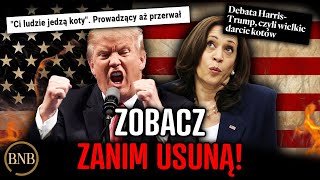 WIELKIE OSZUSTWO W USA  DEBATA TRUMP VS HARRIS [upl. by Adlanor170]