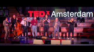 Performance Amsterdam Klezmer Band at TEDxAmsterdam [upl. by Alekim]