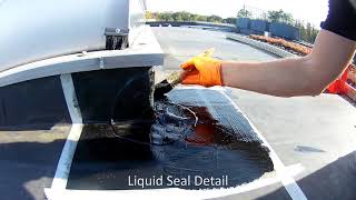 Uw dak waterdicht afdichten met BossCover Liquid Seal Detail [upl. by Gorton]