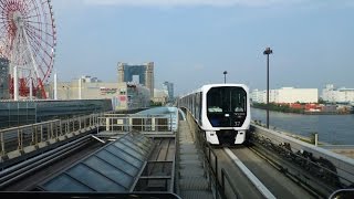 Yurikamome Line Tokyo Waterfront  Aomi  Shimbashi [upl. by Deehan505]